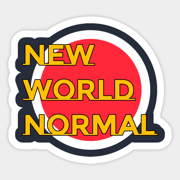 New World Normal Sticker by Dheahn13